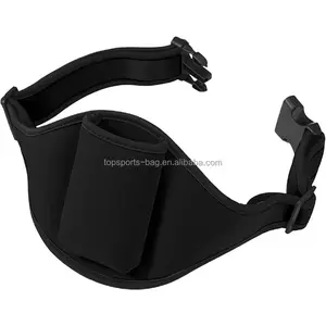 Custodia per microfono in Neoprene borsa per microfono regolabile in vita per microfono verticale altoparlante per insegnante di Fitness