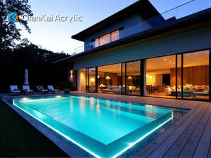 Hoja acrílica transparente para hotel de lujo, <span class=keywords><strong>piscina</strong></span> de plexiglás, <span class=keywords><strong>piscina</strong></span> grande, diseño personalizado - Product Image 6