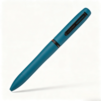 Stylo bille rotatif rétractable en métal Uni Jetstream Prime SXE3-LPR-05 Light Touch Ink 3 couleurs 0,5 mm pour l'école japonaise