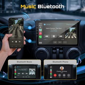 Autoradio stéréo Android 13, ventilateur <span class=keywords><strong>de</strong></span> refroidissement, GPS, caméra <span class=keywords><strong>de</strong></span> <span class=keywords><strong>recul</strong></span> pour <span class=keywords><strong>Jeep</strong></span> <span class=keywords><strong>Wrangler</strong></span> <span class=keywords><strong>JK</strong></span> 2007-2018 Dodge Ram 1500 2500 - Product Image 6