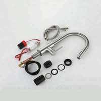 Robinet de cuisine intelligent à capteur infrarouge sensible, monocommande, monotrou, pour hôtel, avec douchette extractible, pour lavabo, modèle UPC moderne