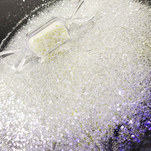 New Cross-border Dream White <strong>Series</strong> Glitter Powder Dream Violet Glitter Powder C14 Nail Art Glitter - Product Image 3