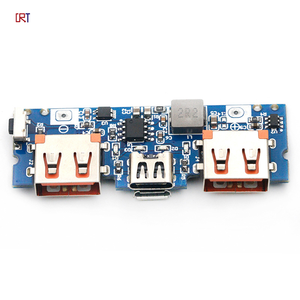 Loại-C đôi USB sạc cổng sạc kho báu Bảng điều khiển điện tăng cường mô-đun 5V 2.4A điện thoại di động cung cấp DIY Mainboard - Product Image 2