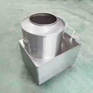 Stainless Steel Automatic Potato and Ginger Washer <b>Brush</b> Peeling Machine Fruit Cleaning and Washing Tool - Product Image 6