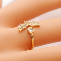 Modevisstaart ring 18 karaats verguld walvis dolfijn zeemeerminstaart verstelbare open ring voor Valentijnsdag Moederdag cadeau