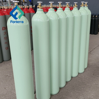 Cylindre de gaz CO2 liquide de haute pureté de qualité alimentaire certifié TPED 40L 50L, cylindre haute pression