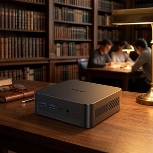 เสื้อคอมพิวเตอร์ขนาดเล็ก aubox X ประสิทธิภาพสูงเสื้อ ultra 7 256V 8 Cores 16GB 1TB ราคาถูก Windows11 CHUWI - Product Image 5