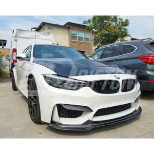 ลิปคาร์บอนไฟเบอร์สไตล์ VST สำหรับ M3 BMW M4 F80 F82 F83 2014-2020