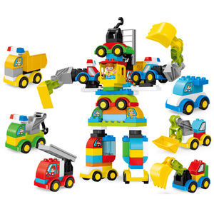 WOMA खिलौने विकृत फिट रोबोट बड़ी इमारत ब्लॉकों प्लास्टिक पहेली juguetes didacticos brinquedo मेनिनो <span class=keywords><strong>3</strong></span> anos - Product Image 6