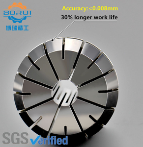 High-Precision 65Mn Steel <strong>CNC</strong> Milling Machine <strong>Collet</strong> <strong>Set</strong> Tool Holder Clamping ER20 ER32 ER40 Accessories DIN6499B Anti-Corrosion - Product Image 2