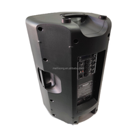 Système audio en direct professionnel OEM Nouveau 15 pouces en plastique actif gamme complète DSP PA Enceinte Boîte 4 canaux