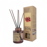 Diffuseur de roseaux aromatiques Via Pinky 120ml, huile essentielle naturelle, longue durée 8-12 semaines, parfum d'ambiance, OEM, marque privée, vente en gros