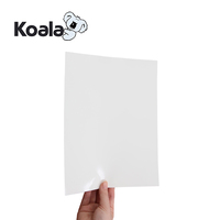 Papel de transferencia de calcomanía deslizante de agua transparente para impresora, papel de transferencia para tazas A4 * 20 hojas, inyección de tinta de fábrica, A-SUB