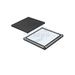 Composants électroniques à puce intégrée MSP430F5522IRGCT 64 VFQFN à contacts apparents en stock - Product Image 1