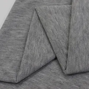 Высококачественная полиэфирная хлопковая ткань 145gsm 100% полиэфирная футболка ткань