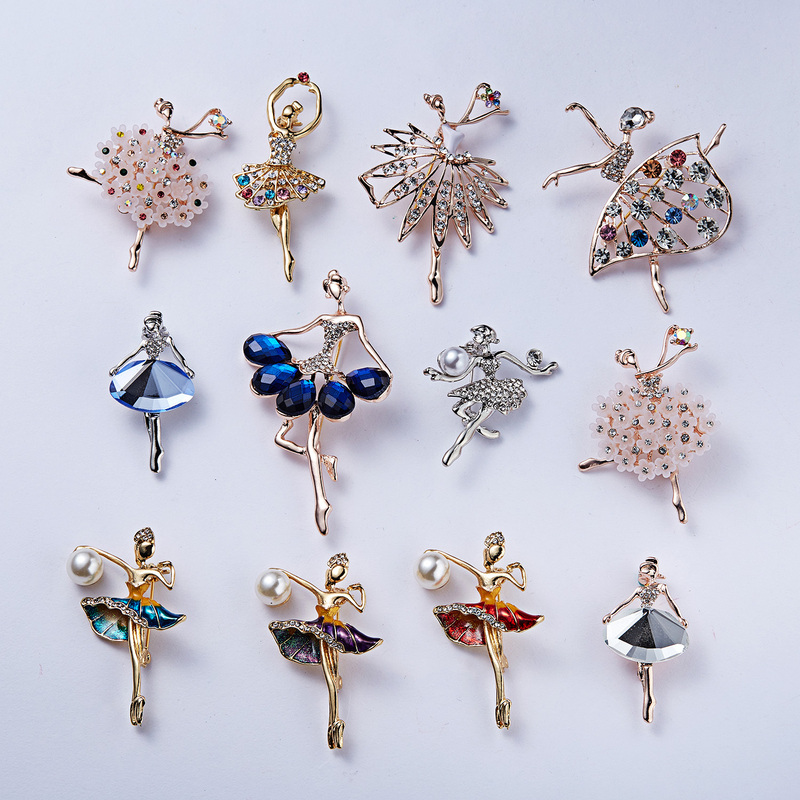 Custom Rhinestone Hard Enamel Pin Design