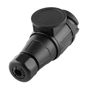 Adaptador para <span class=keywords><strong>Remolque</strong></span> de 12V y <span class=keywords><strong>13</strong></span> Pines, Conector Eléctrico de Plástico de <span class=keywords><strong>13</strong></span> <span class=keywords><strong>Polos</strong></span>, Color Negro - Product Image 5
