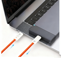 Kabel USB 5.0 Grosir TUTI 240w 80Gbps 16k60hz Barid 2m Kabel Transmisi Data Kecepatan Tinggi USB 5.0 untuk Laptop/PC