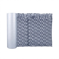 Rouleau de film à coussin d'air gonflable, matériau flexible PA+PE, épaisseur personnalisée, film de protection robuste