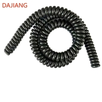 DAJIANG OEM personnalisé UL4476 cordon d'alimentation à ressort RJ11 câble de combiné téléphonique enroulé pour téléphone Modem télécopieur