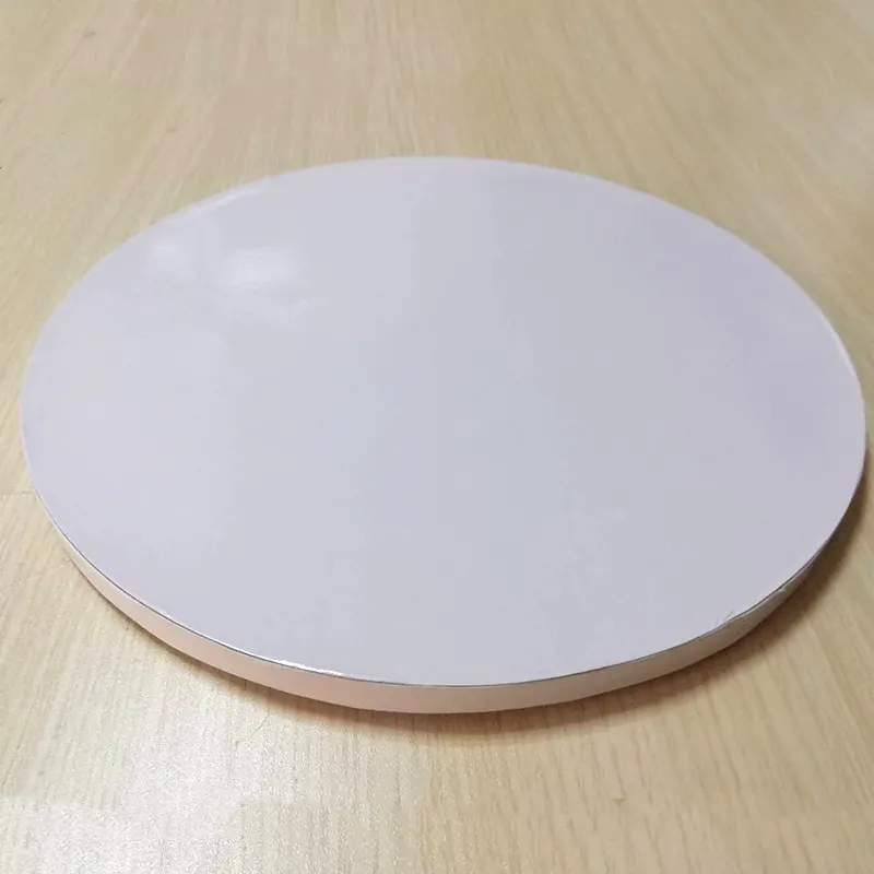 disposable cake base boards corrugated paper round white Cake Drum