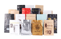 Sacs en BOPP pour thé, emballage sous vide, imprimés offset, recyclables, avec feuille d'aluminium brillante argentée, pour lait en poudre, thé vert, biscuits, sachets en plastique