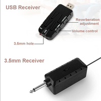 Microphone sans fil à col de cygne UHF avec récepteur USB pour PC, ordinateur portable, enseignement, discours, microphone de classe