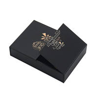 Boîte à bijoux noire à Double porte, fleur conservée, saint-valentin, cadeau de fête des mères, nœud, bijoux, cadeau, rouge à lèvres, collier, boîte à parfum, 2023