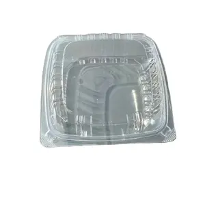 Оптовая продажа, разлагаемая одноразовая безопасная пищевая прозрачная пластиковая упаковка для торта