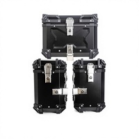 Support de rangement pour moto XL750, style épais, pour trois boîtes latérales et arrière, capacité 38L/45L