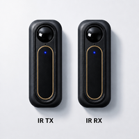 Capteur de faisceau infrarouge réfléchissant sans fil TPD avec code roulant, portée de 30 m, anti-choc et avertissement de batterie faible pour portails automatiques