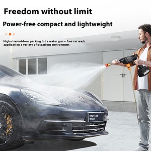 Pistola ad acqua <span class=keywords><strong>per</strong></span> autolavaggio ad alta pressione senza fili Auto ricaricabile al litio piccola ad alta potenza <span class=keywords><strong>per</strong></span> uso domestico lavatrice <span class=keywords><strong>per</strong></span> Auto - Product Image 2