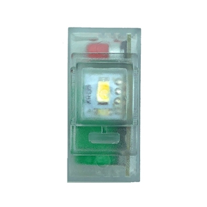 Lampada di emergenza a LED 1W 6h autonomia 50Lm 1 modulo Keystone Bticino luce Living Tech adattatore per campeggio esterno 220V ingresso Grey - Product Image 4