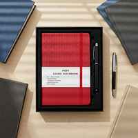 Carnet A5 ligné tendance 2027, couverture rigide, personnalisable, avec stylo, pour le bureau et l'usage quotidien