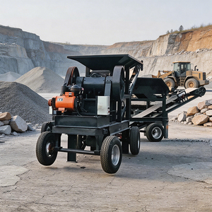 Mini Tragbarer Backenbrecher für 5-20 Tonnen Stundenbetriebsleistung, Steinbrecher PE-250x400, Diesel-Kleinbackenbrecher - Product Image 3