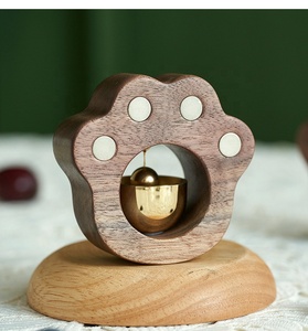 Campana colgante de puerta de estilo japonés, campana de succión de viento con garra de gato no intencional, regalo bonito para timbre - Product Image 3