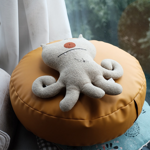 Đệm Lót Sàn Tròn Có Đệm Thiền Zafu Chất Lượng Cao Đệm Tatami Lười Biếng Nệm Dày Không Giặt Được Cho Cửa Sổ Vịnh - Product Image 2