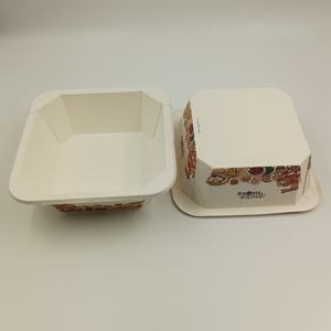 Boîte d'emballage en papier octogonale jetable de haute qualité avec logo personnalisé, bonne compression - Product Image 5