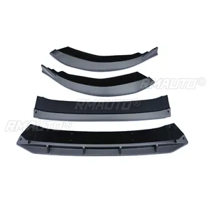 Accord Front Bumper Lip Matte Black Sport Style Bumper Splitter Body Kit for Honda Accord 11th Gen 2023-2024 Car Accessories - Product Image 5