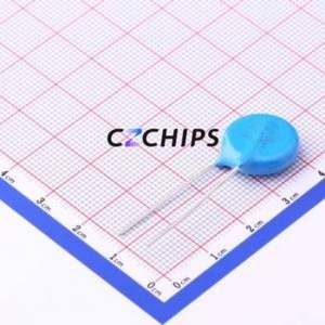 ตัวต้านทานแบบวาริสเตอร์ FTR14D681K แบบ Through-hole (THT), ระยะขา P=7.5 มม. ความต้านทาน 1.12kV 560V 420V - Product Image 1