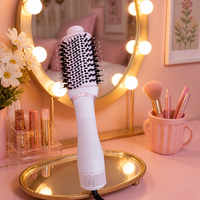 Brosse coiffante à air chaud haute puissance 1300W, brosse sèche-cheveux ionique 3 en 1, outils de soin des cheveux pour usage domestique et professionnel, brosse à air chaud