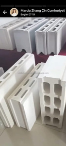 Machine à fabriquer des blocs de gypse creux de 120 mm d'épaisseur, machine à fabriquer des briques de ciment en cendres volantes emboîtables, <span class=keywords><strong>prix</strong></span> de la machine à blocs creux - Product Image 5