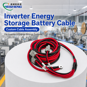 Aangepaste hoogspanningsbatterijkabelassemblage Anderson connector ringterminal OEM - Product Image 1