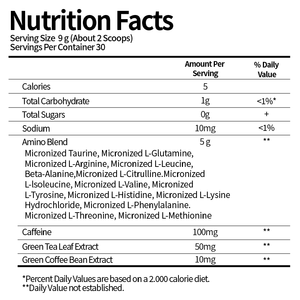 טרום אימון אבקת אבטיח אבטיח תה ירוק bca & keto-תמצית קפה ירוקה ידידותית 30 מנות למבוגרים - Product Image 2