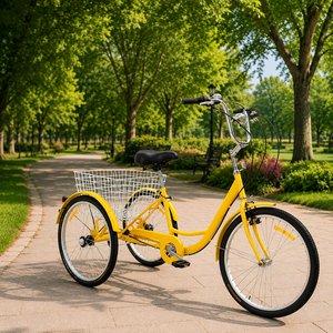 Tricycle cargo à châssis ouvert WOWI à propulsion humaine, taille 24, pour les acheteurs européens et américains - Product Image 1