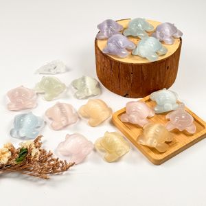 Bán Buôn Tự Nhiên Đánh Bóng Đầy Màu Sắc Mèo Mắt Đá Mèo Của Mắt Rùa Pha Lê Đá Quý Pha Lê Thủ Công Mỹ Nghệ - Product Image 4