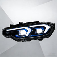 Conjunto de Faros LED para BMW Serie 3 (F30/F35/F31) 2012-2019, Repuesto de Faros Delanteros, Suministro de Fábrica, Piezas de Automóvil -- Un Par