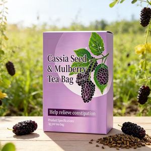 Bolsitas de Té de Hierbas Personalizadas, Semillas de Cassia, Té <span class=keywords><strong>Verde</strong></span> de Morera, 3g por Bolsita, para el Confort Digestivo, Vida Útil de 24 Meses - Product Image 1