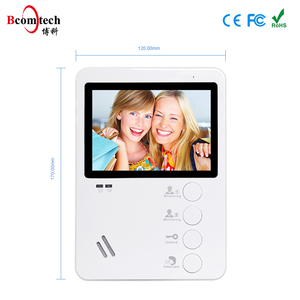 Sistema economico per videocitofono da 4.3 pollici con fotocamera campanello ad anello per uso domestico - Product Image 6
