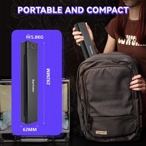高品质 Xprinter 热敏纸临时纹身模板打印机，带 <span class=keywords><strong>USB</strong></span>+ 接口和 2600mAh 电池 - 有现货 - Product Image 3